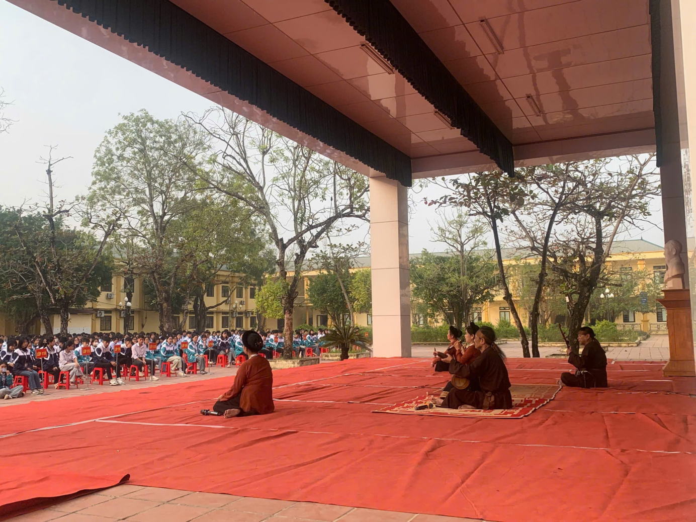 Các nghệ nhân biểu diễn những tiết mục Xẩm đặc sắc